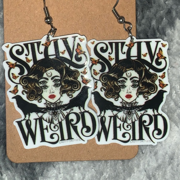 Resin Earrings - Picture 5 of 10